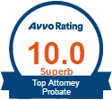 Avvo Rating 10.0 Superb | Top Attorney Probate