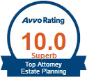 Avvo Rating 10.0 Superb | Top Attorney Estate Planning