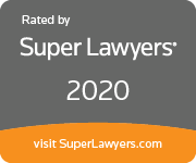 Rated by Super Lawyers, 2020
