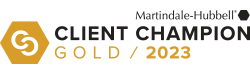 Martindale-Hubbell | Client Champion | Gold / 2023